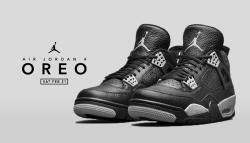 crispculture:  Air Jordan 4 Retro ‘Oreo’ | 02.21 | Nike Store