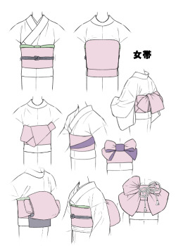 tanuki-kimono:  Kimono drawing guide 2/2, by Kaoruko Maya (tumblr,