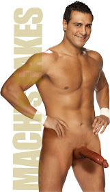 Alberto Del Rio showing off his dark mexican man meat!