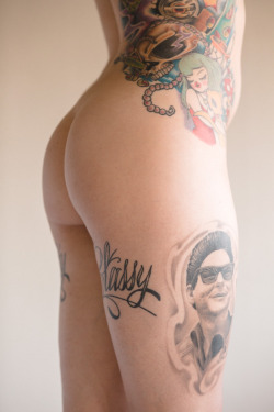 marklaubenheimer:  The Girl with the Orbison Tattoo, 2014 photo