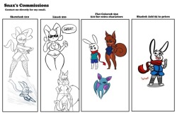 snaxbuns:  Figured I could post this here. Opening up commissions.