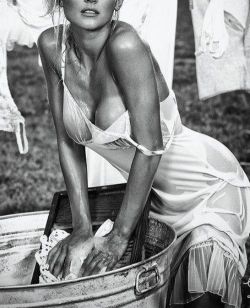 cravehiminallways212:  *sigh* Laundry day…give me, um, a hand,