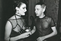 tomakeyounervous:  Siouxsie Sioux & Steve Severin 