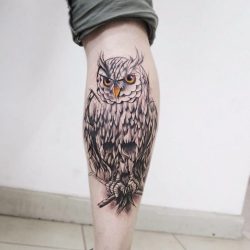 dubuddha-tattoo:  (via Evil Owl Tattoo | Best Tattoo Ideas Gallery)