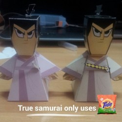 dfordesmond:  #tide #samuraijack #cartoonnetwork #papercraft