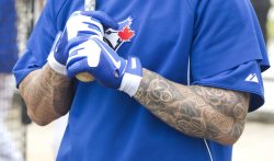 bluejayhunter:  That’s a lot of ink, bro. Courtesy of Yahoo/AP