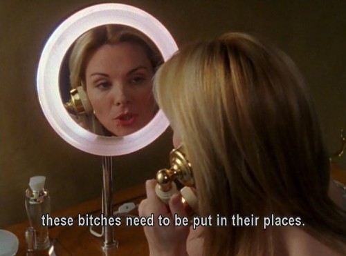 genterie:   Samantha Jones (Kim Cattrall),  Sex and the City