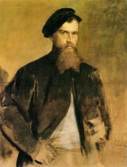 mrdirtybear:‘Self Portrait’ by German painter Franz Von Lenbach