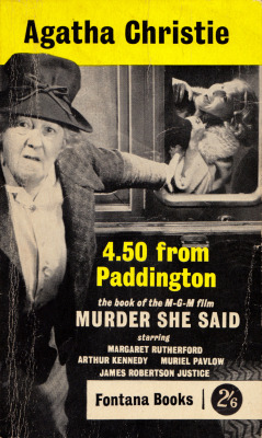 4.50 From Paddington, by Agatha Christie. From a charity shop