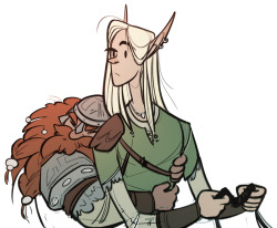 coconutmilkyway: DWARVES AND ELVES ARE SO CUTE I HATE IT lord