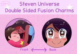 kiwiji:  Some Steven Universe Charm designs I made for McM London!