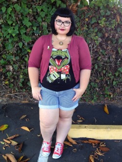 fatandnerdy:  Hello, my name is Enid Coleslaw. Shirt was a men’s