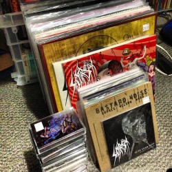 iownsomerecords:  This is all the records I bought this weekend.