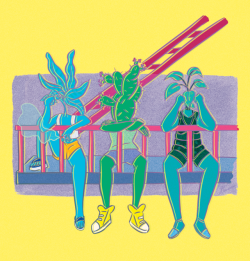 xtinariaa: loving these plant girls from tuca & bertie