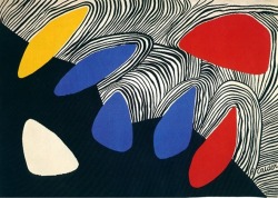 soulhospital:Glacier with Colored Petals — Alexander Calder,