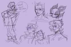katkraydel:drawpile doodles from last night. couldn’t think
