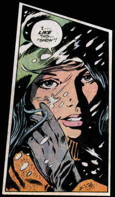 thebestcomicbookpanels:Clea and Doctor Strange in Marvel Treasury
