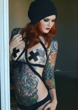 thatattoozone:  Luna Marie (Haley Smith) 