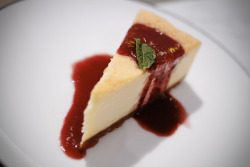 Pizza Express cheesecake.