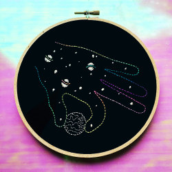 sosuperawesome:  Embroidery Hoops from the cardinalandfitz Etsy