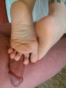 My wife’s sexy soft feet