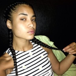 asiadeelight:  2braidz http://instagram.com/AsiaDee  Love you