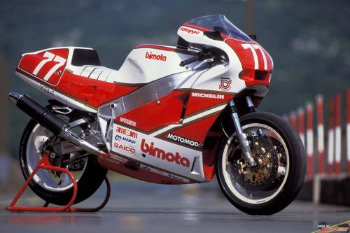 itsbrucemclaren:  01 —  Bimota YB4 SBK Giancarlo Falappa —02