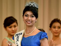 aramajapan:  Japanese-Indian Priyanka Yoshikawa crowned Miss