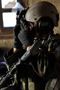 house-of-gnar:  A US Army Special Forces soldier with Special