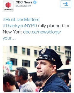atane:  The NYPD and their supporters are once again showing