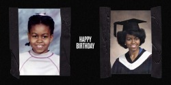thequeenbey:  “Wishing a happy birthday to our FLOTUS, Michelle