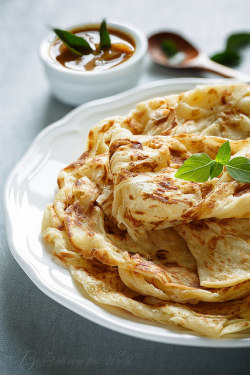 foodfoodfood:  Roti Canai from Malaysia by Begirl all over the
