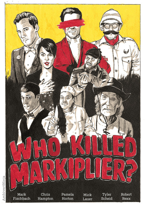 ambivertninja:  If WKM had an official movie posterThis was my very first hand-drawn movie poster (RIP markers) and i really like how it came out!! I got inspired by vintage posters since the WKM series kind of sets in that aesthetic. Also, i included