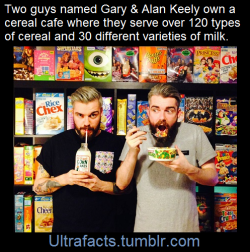 ultrafacts:    Cereal Killer Cafe is a café situated in the