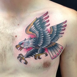 maxchaney-chicago:  Navy tats #eagle #eagletattoo #tattoo #navytattoo