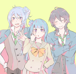 nozoris:  so ive always wanted to do a love live/enstars crossover