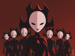 raikoh14:  The Daughter of Aku, plus one with Ashi unmasked since