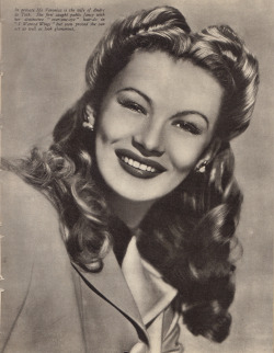 Veronica Lake, from Hollywood Album, edited by Ivy Crane Wilson