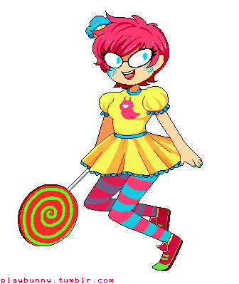 playbunny:  I made a Trickster Jane pixel sprite! This was just