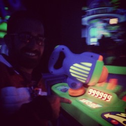 Maxed out score at Buzz Lightyear Space Ranger Spin!
