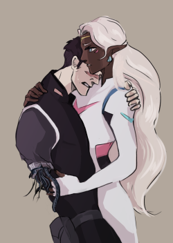 kavos-plz: I like the idea of Allura becoming quite terrifying if one of her paladins got hurt.Â  