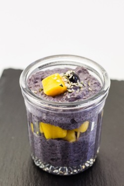 beautifulpicturesofhealthyfood:  Blueberry Chia Pudding…RECIPE