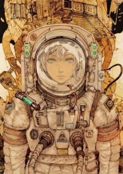 manfrommars2049: Spacegirl by Siroi Kuzira via Spacegirls