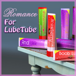 Romance for LubeTube Does your LubeTube look too ‘medicinal’