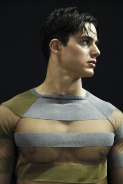 maximilian-styles: Sexy Outfit Of The Day Pietro Boselli Backstage