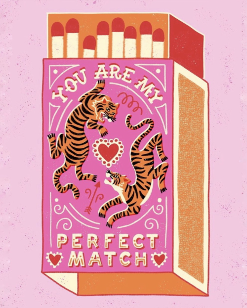 snootyfoxfashion:Valentine Matchbox Prints by uellaaax / xx /