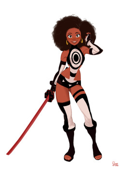 hongsoonsang:  SoonSang World Studio, 2018 Free concept “Assassin_Afro”