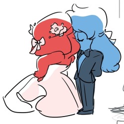 bismuth:“Wedding concepts 2016, pt 2 ❤️💙💜“