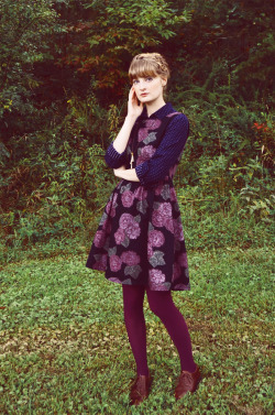 fashion-tights:  (via The Flying Clubhouse: Purple Roses)