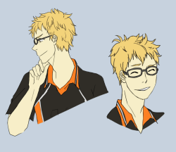 faiell:  faiell:  procrastinate by drawing tall megane asshole